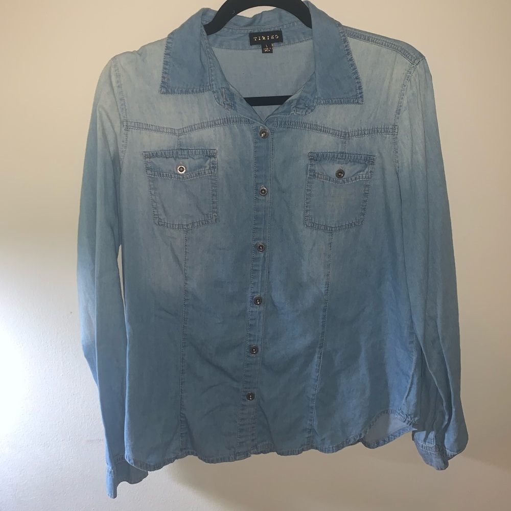 Long sleeve button down